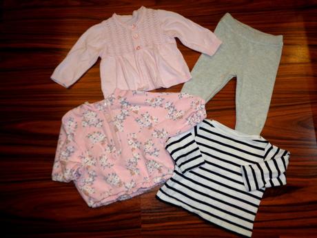 Čtvero kousků pro holčičku  68/74, 68–80