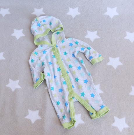 Hvězdičkový overálek baby vel.50, baby,50
