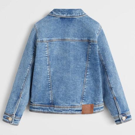 Dívčí džínová bunda mango světlá vel. 128, mango,128