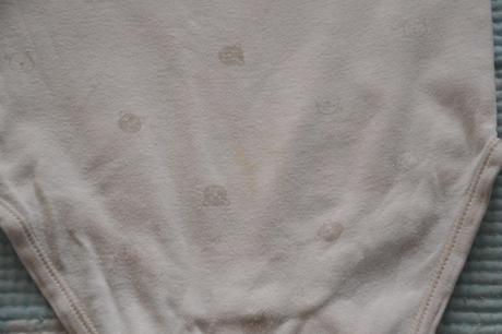 Bavlněné body s medvídky, béžové, 80