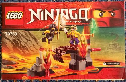 Lego ninjago 70753 - lava falls.,