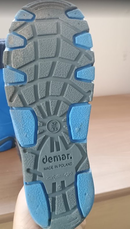Gumáky / holínky zateplené demar vel 32/33, demar,33