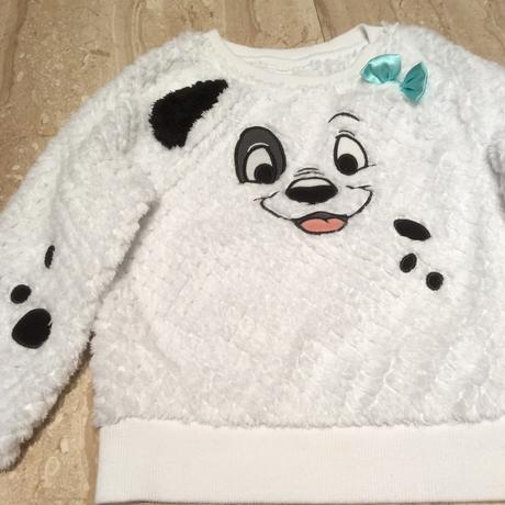 Chlupatá mikina s pejskem zn. disney, disney,104