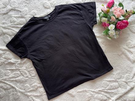 Triko crop top černé - v.12/13 let, new look,158