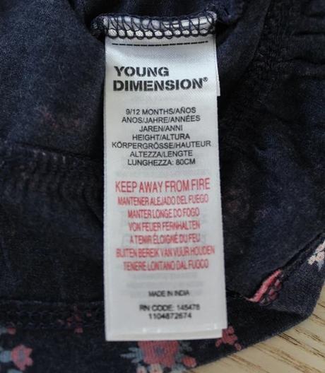 Tričko vel. 9 - 12 m, young dimension,80