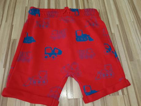 Červené kraťasy s auty 116 george, george,116
