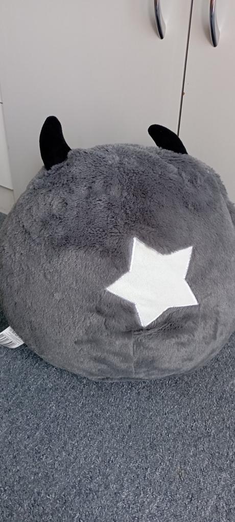 Plyšák šedý monster zn."disney",