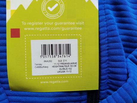 Mikina funkční, regatta,158