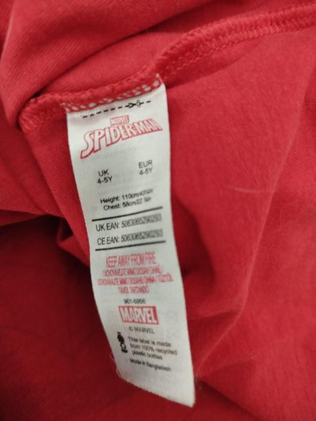 Tričko zn. marvel vel.110, marvel,110