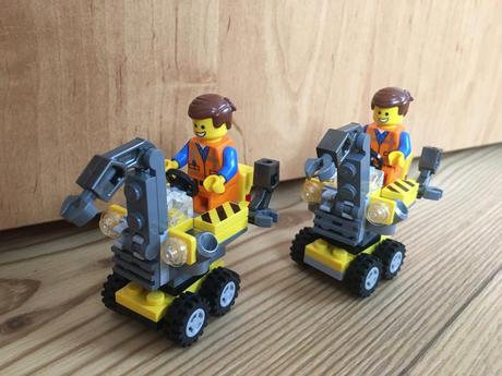 Lego 3v1 bagr - 2 sady, 