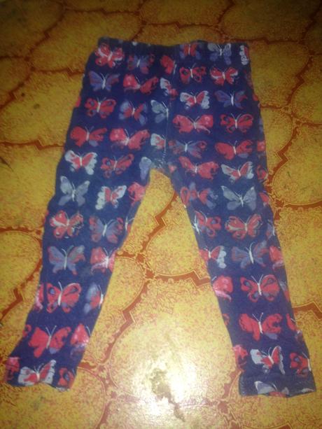 Dívčí legíny motýlci vel. 86 - 92, george,86