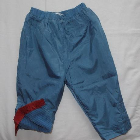 P207. podzimní/zimní kalhoty chlapecké, 74