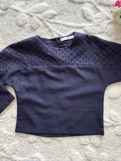 Halenka společenská modrá - v.5/6 let, marks & spencer,116