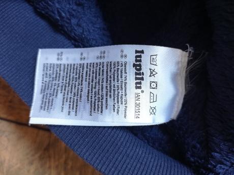 Mikina zateplená 110/116 lupilu, lupilu,110