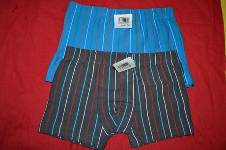 2x bavlněné boxerky na 4-6 let, 116 / 122