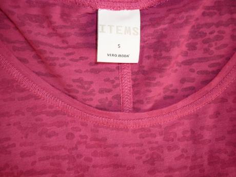 Malinově růžové tričko vero moda, vero moda,s