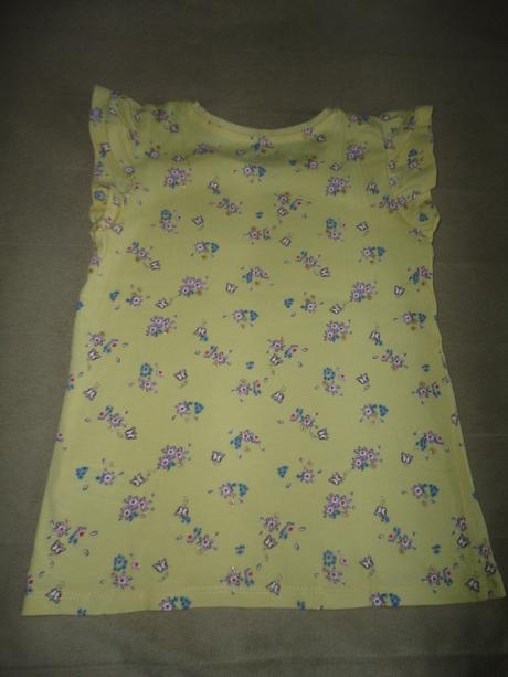 Jako nové žluté triko c+a, vel. 128, c&a,128