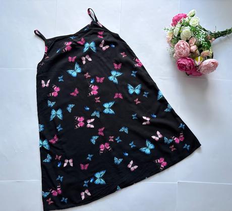 Ob/ tunika s motýly- v.7/8 let, f&f,128