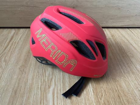 Dětská přilba - merida kdis matt red/green, xs