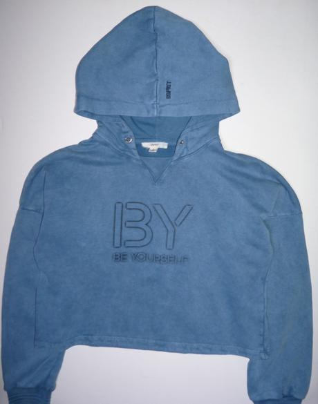 Esprit bavlněná crop top mikina vel.152, esprit,152