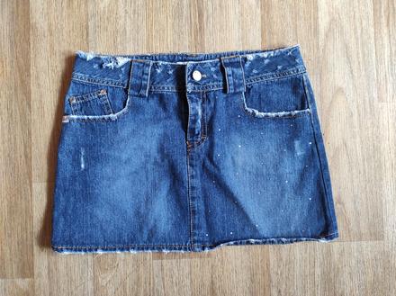Džínová sukně, s