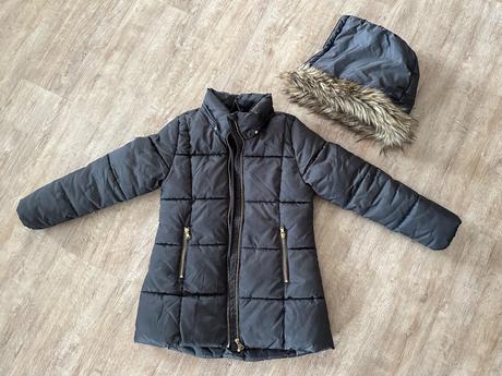 Zimní bunda, h&m,140