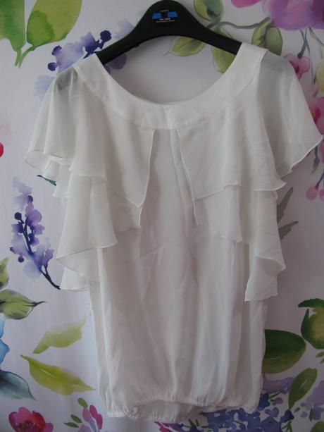 Letní bílá halenka, river island,36