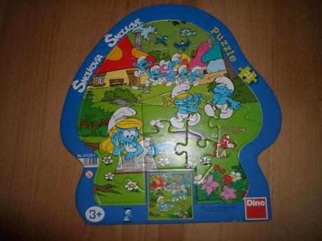 Puzzle šmoulové 3+, 