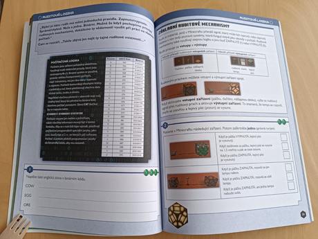 Minecraft programování a kódování - pracovní sešit, 