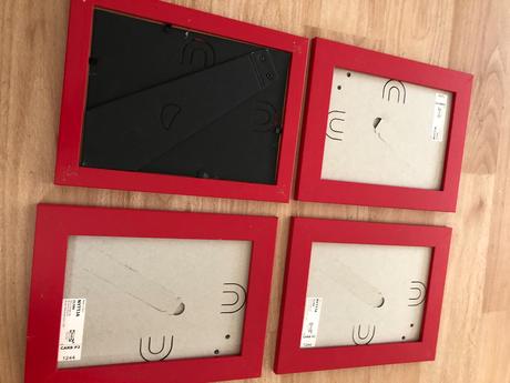 Nyttja ikea ramecky modre, cervene, zelene, ruzove,