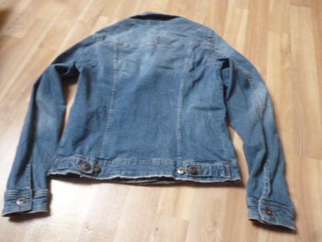 Elastická riflová bunda vel.m, m