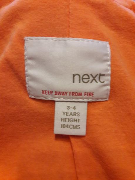 Šusťáková bunda next vel.104, next,104