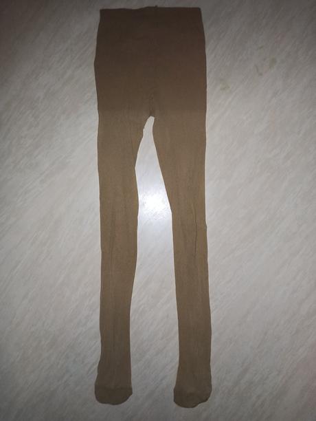 Hnědé silonové punčocháče cca 122, 122