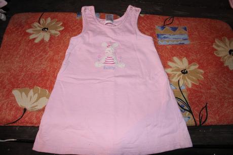 Dívčí šaty - šatičky králíček, 86
