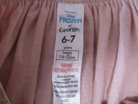 Růžová tylová sukně s třpytkou frozen, disney,122