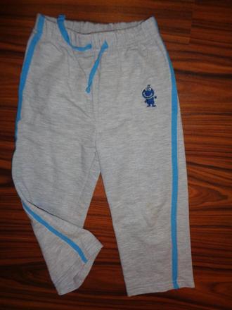 Šedé tepláky s robůtkem, topolino,92