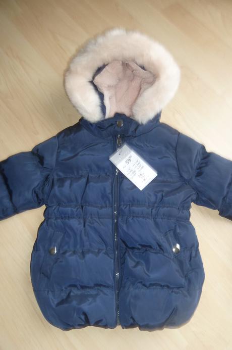 Nová dívčí zimní parka bunda sinsay vel. 74, sinsay,74