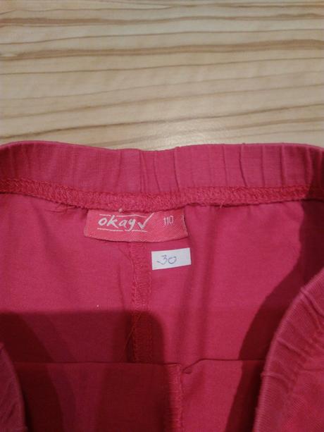 2 x legínové kraťasy, okay, vel 110, okay,110