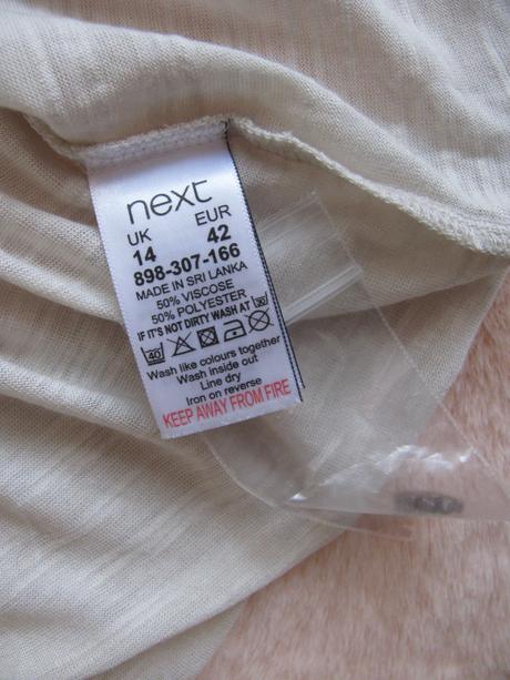 Letní dámská béžová halenka, next,42