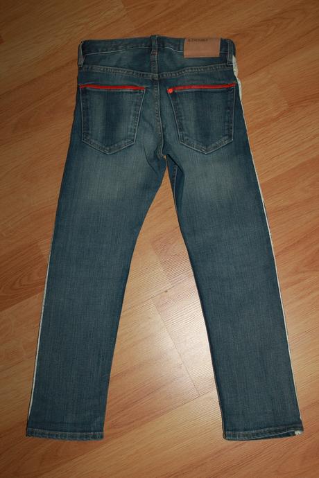 Džíny pro kluka zn. h&m - modré, vel. 122, h&m,122