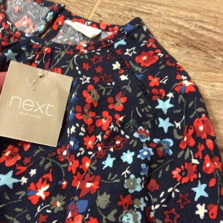 Nové květinkové šaty s volánkem next, next,110