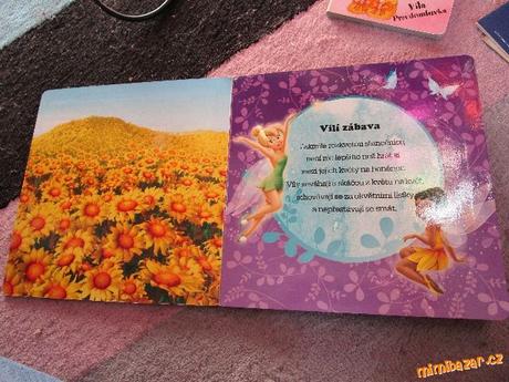 Magnetická vílí knížka pro holky,magnetky, víla, 