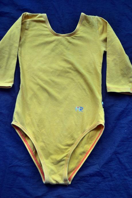Dívčí gymnastický trikot, dres na 7-10let, 146