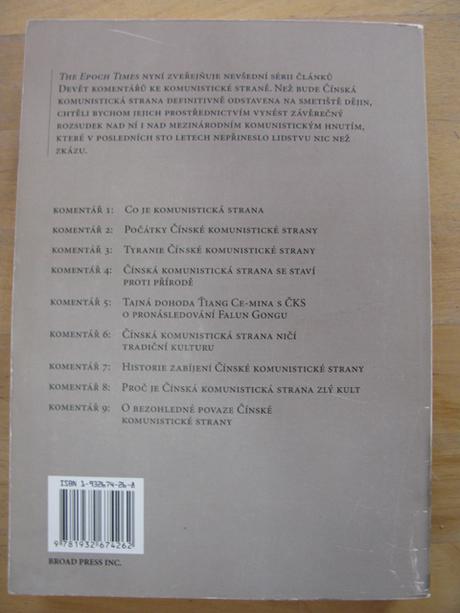 Devět komentářů ke komunistické straně, 