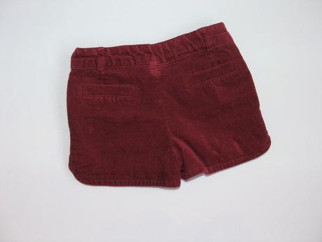 K708 sametové kraťasy vel. 92, nutmeg,92