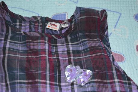 Luxusní bavlněné kostkaté šaty, vel. 104-128, 122