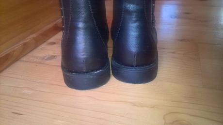 Koženkové boty vel. 33, h&m,33