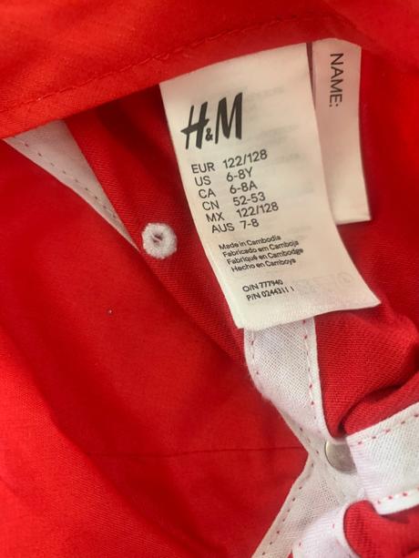 Čepice & kšiltovka ls h&m vel. 122/128, h&m,122