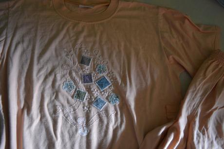 Dámské pyžamo, m/l,bavlna, l