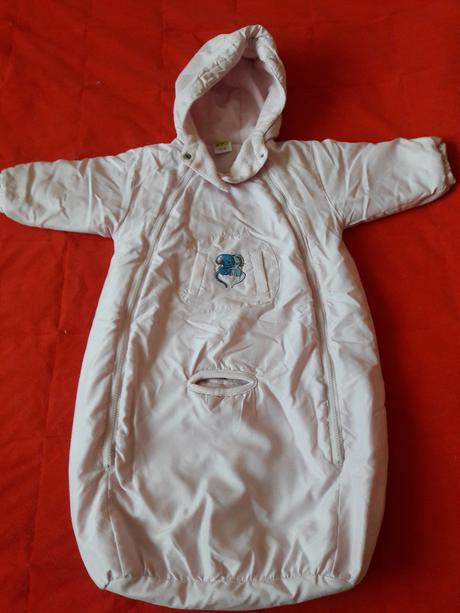 Zimní kojenecký fusak/kombinéza, 